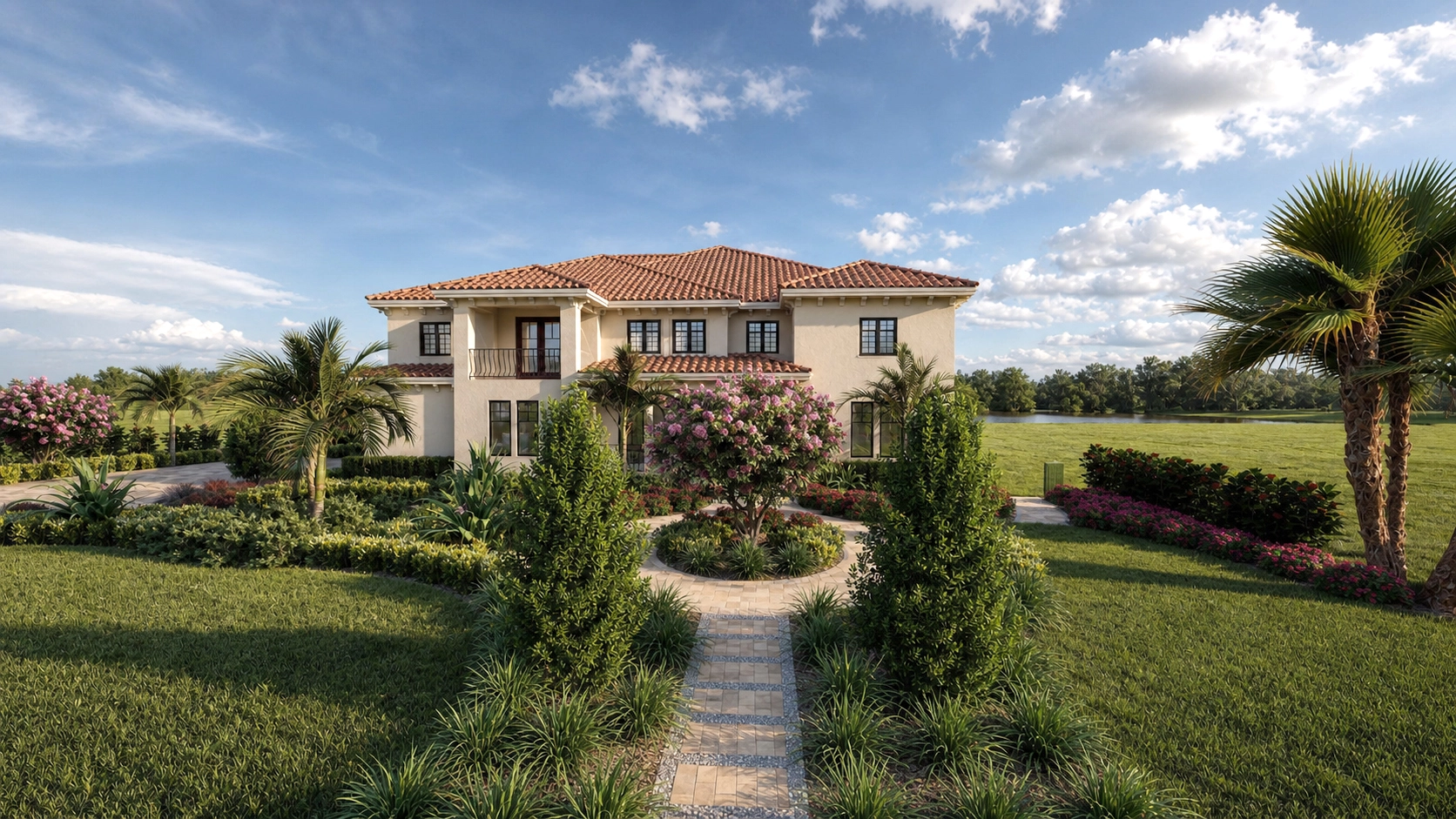 Tampa residential house rendering