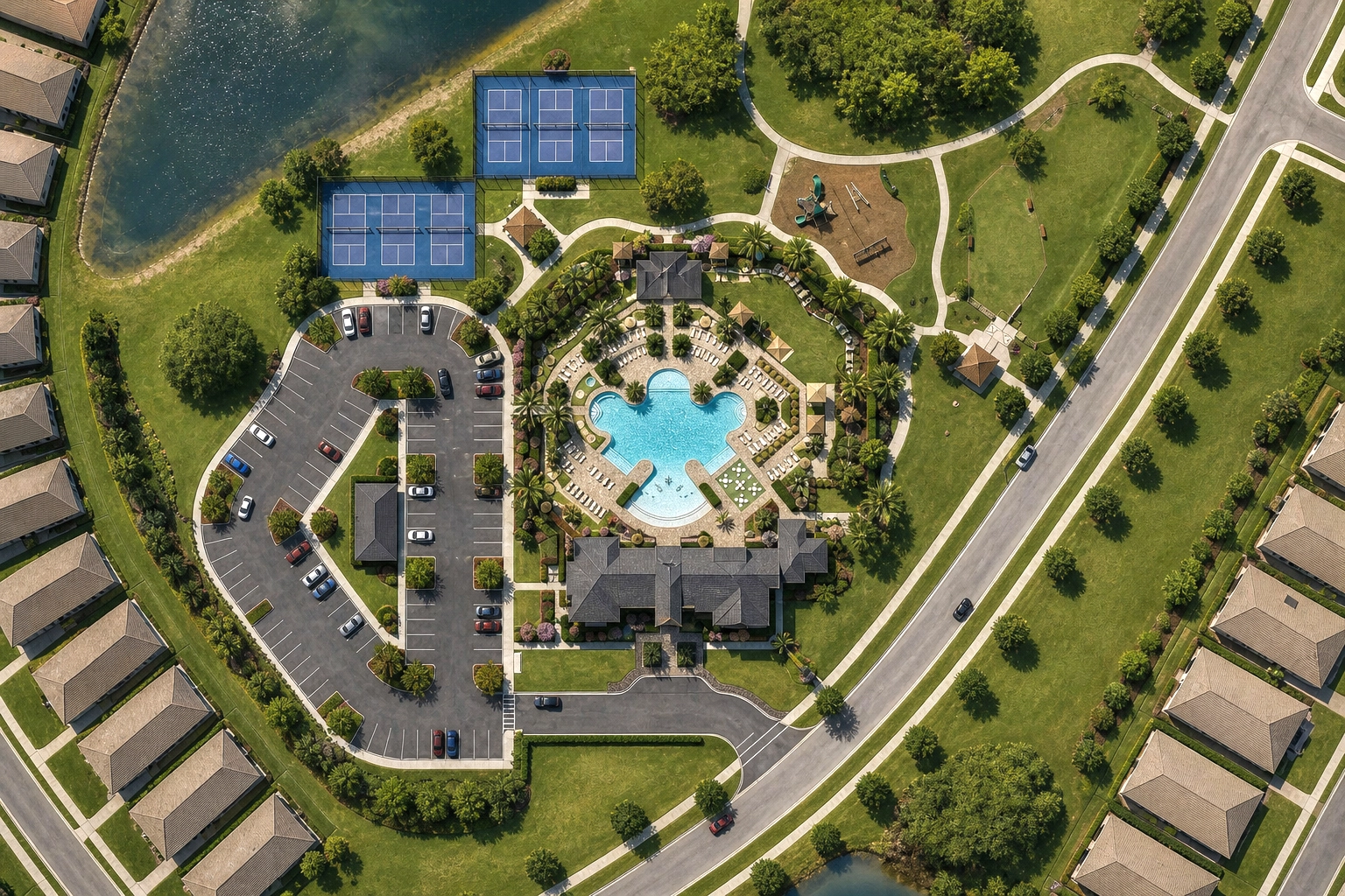 Site Plan Rendering Services example by Blue Whale Designs